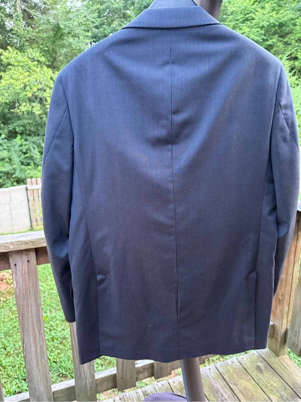 Jos.A.Bank Navy Pinstripe Suit
